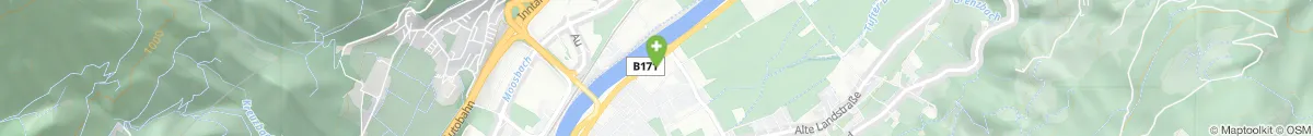 Kartendarstellung des Standorts für Barbara-Apotheke in 6130 Schwaz